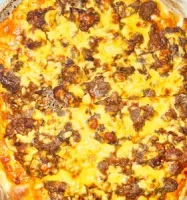 pizza viande hachée