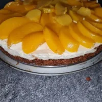 cheesecake pêches
