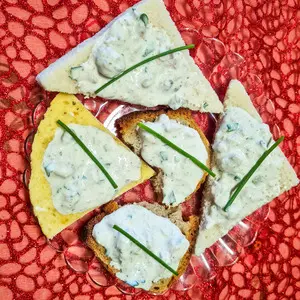 Toast rillette crémeuse
