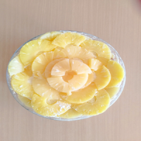 Charlotte à l'ananas coco
