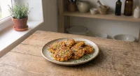 Galettes de légumes d’automne