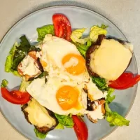 DÉLICES D’AUBERGINE AU CHÈVRE plat