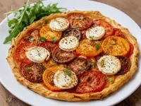 rustique-aux-tomates-et-chèvre