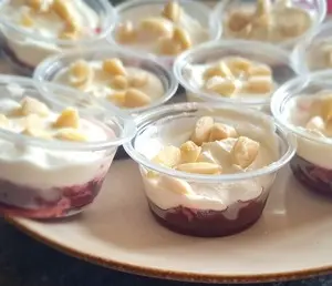 Verrines betteraves / chèvre